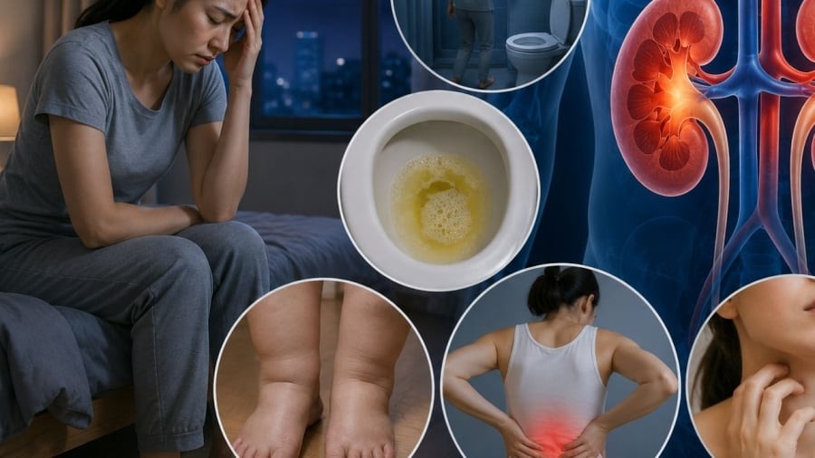 Khi có những dấu hiệu này hãy cẩn trọng với bệnh thận