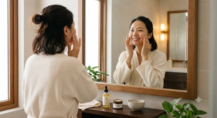 Massage nhẹ nhàng có thể giúp thư giãn cơ mặt và giảm cảm giác sưng tạm thời, nhưng không phải phương pháp nâng cơ hay chống lão hóa.