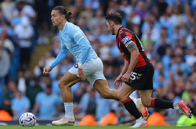 Grealish không còn được trọng dụng ở Man City. Ảnh: Shaun Brooks/Getty Images.