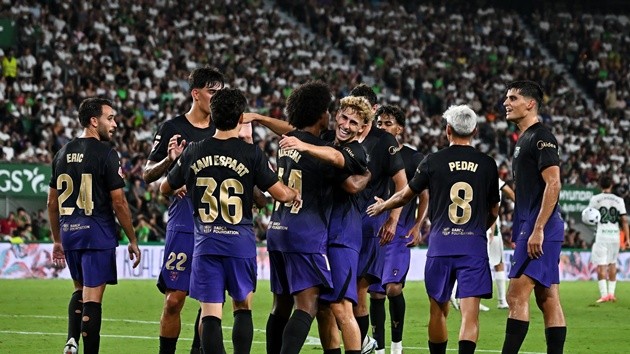 Barca đang khởi đầu mùa giải ấn tượng. (Ảnh: Ahmed Abdelhamid/Getty Images)