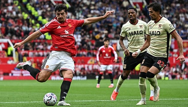 Bàn thắng của Harry Maguire đóng vai trò quan trọng trong chiến thắng của Quỷ đỏ. Ảnh: Getty Images