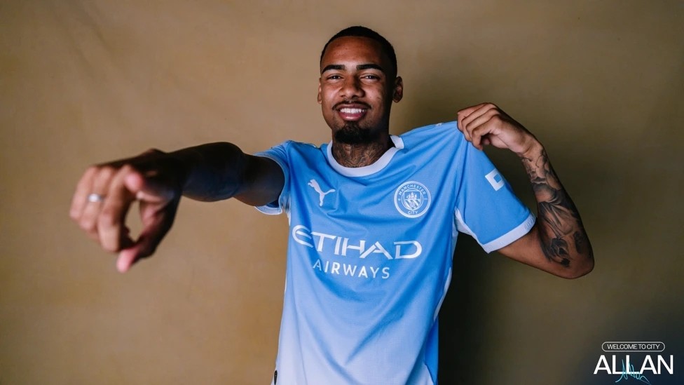Allan Elias chính thức cập bến Man City. Ảnh: Manchester City FC.