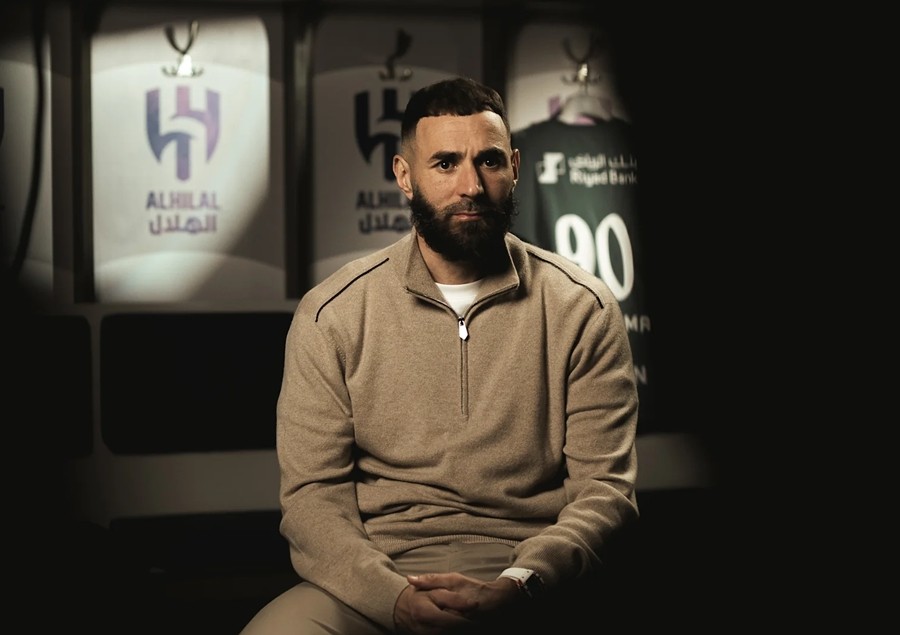 Karim Benzema chính thức chia tay Al Hilal chỉ sau 6 tháng gia nhập. Ảnh: Al Hilal.
