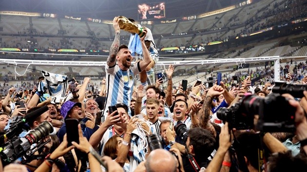 Messi để lại di sản lớn trong màu áo Argentina. (Ảnh: Clive Brunskill/Getty Images)