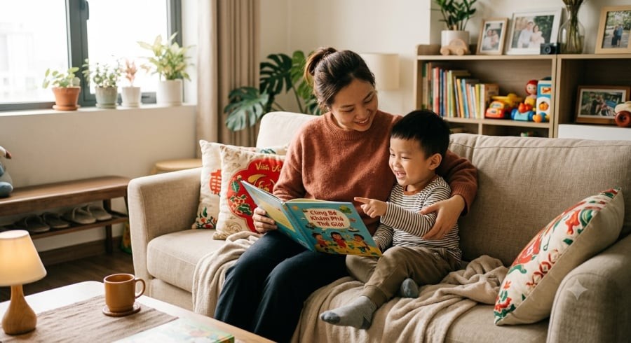 Sự đồng hành, lắng nghe và tôn trọng của cha mẹ là nền tảng quan trọng giúp trẻ hình thành sự tự tin. (Ảnh minh họa)