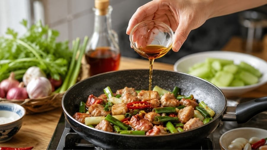 Cẩn thận khi nêm nước mắm kẻo mất mùi thơm