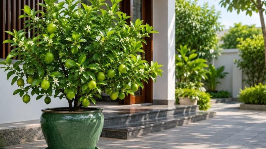 Vì sao nhiều nhà trồng cây chanh trước nhà?