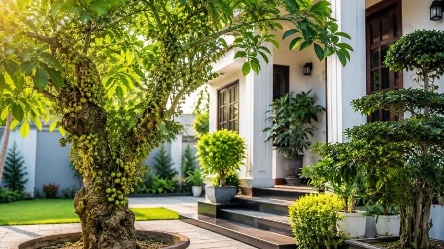 Trồng cây sung phong thủy nên trồng trước hay sau nhà?