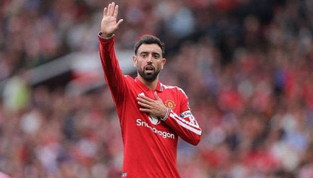 Bruno Fernandes tỏa sáng rực rỡ trong chiến thắng của MU trước Ipswich Town. Ảnh: