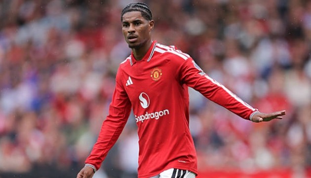 Marcus Rashford có màn thể hiện tích cực trở lại trong màu áo Man United. Ảnh: Getty Images
