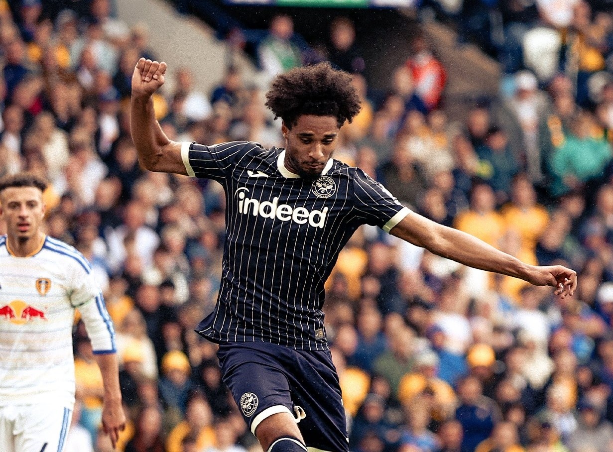 Kevin Schade có màn trình diễn ấn tượng trước Leeds United. Ảnh: Brentford FC.