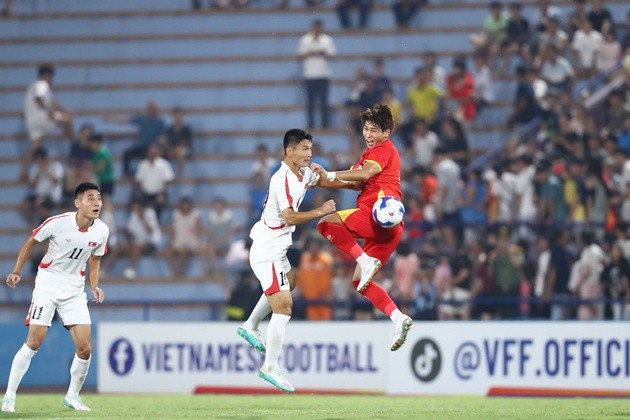 U20 Việt Nam có màn ra quân bất lợi tại giải châu Á trước Triều Tiên. Ảnh: VFF