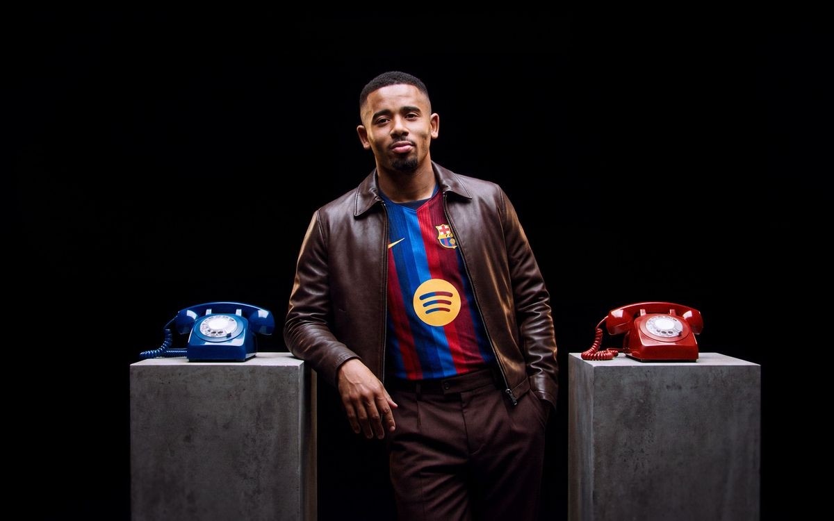 Gabriel Jesus chính thức gia nhập Barcelona. Ảnh: FC Barcelona.