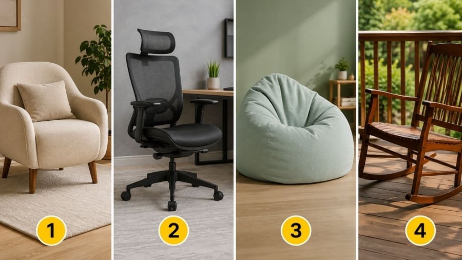 Bạn chọn chiếc ghế nào?