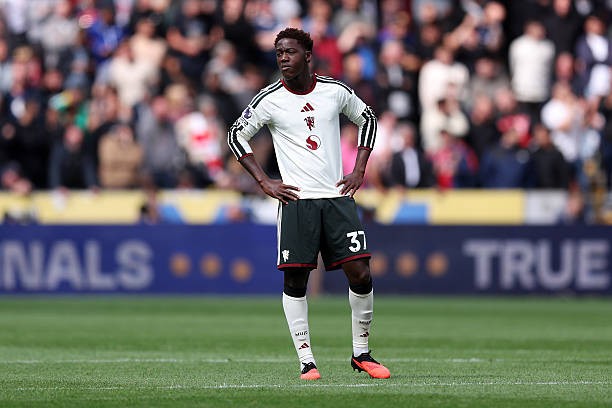 Mainoo đang trở thành nhân tố không thể thiếu nơi tuyến giữa Man United. Ảnh: George Wood/Getty Images.