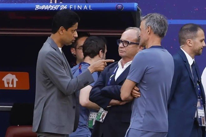 Bộ ba quyền lực của PSG. Ảnh: Marca.