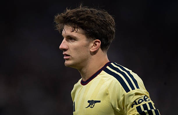 Tzolis là sự bổ sung duy nhất cho hàng công của Arsenal. Ảnh: 