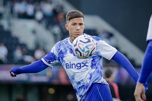 Enzo Fernandez là thương vụ đắt giá của Man City. Ảnh của Pedro Porru/MB Media/Getty Images.