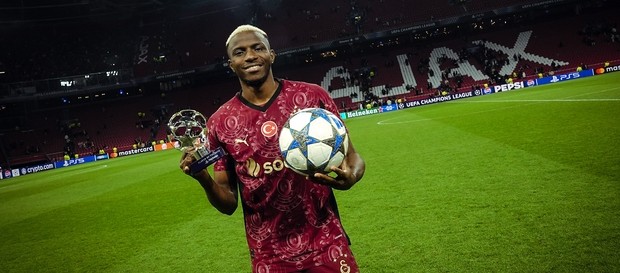 Victor Osimhen được cho là mục tiêu khả thi cho Man Utd. Ảnh: Galatasaray S.K.