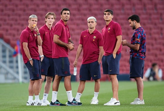 Barca đã trải qua một kỳ chuyển nhượng với nhiều cung bậc cảm xúc. Ảnh: Eric Alonso/Getty Images.