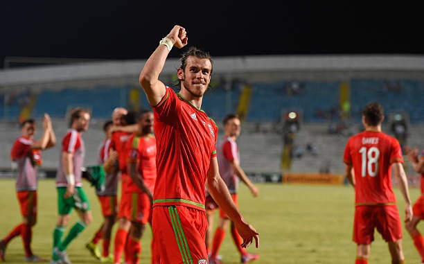 Gareth Bale mở cánh cửa để Xứ Wales bước vào lịch sử. Ảnh:  Stu Forster/Getty Images.