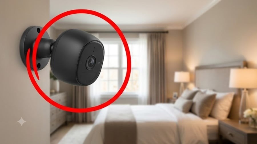 Cảnh báo quan trọng với những gia đình lắp Camera an ninh trong phòng ngủ