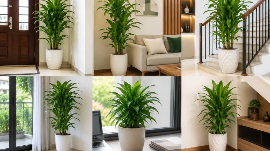 Đặt thiết mộc lan đúng vị trí giúp tăng sinh khí trong nhà