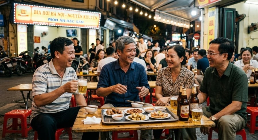 Một buổi gặp bạn bè giúp người đàn ông nhận ra mình đã lâu không dành thời gian cho cuộc sống riêng.