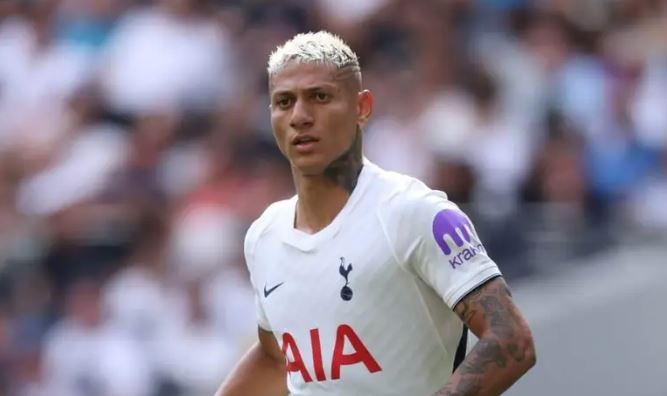 Richarlison không còn tương lai ở Spurs. Ảnh của Justin Setterfield/Getty Images.