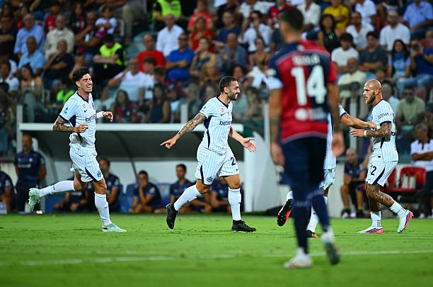 Inter Milan vừa giành chiến thắng trước Cagliari. Ảnh: Inter / Getty Images.