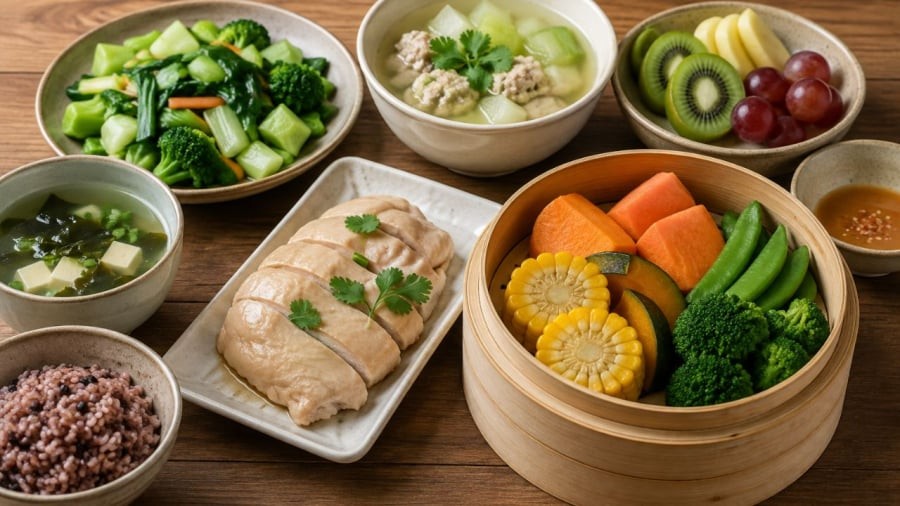 Ăn toàn đồ hấp luộc có tốt không?