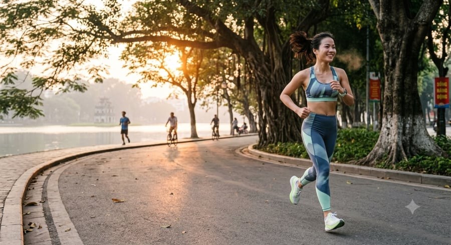 Kết hợp ăn uống hợp lý với vận động thường xuyên giúp xây dựng thói quen kiểm soát cân nặng lâu dài.