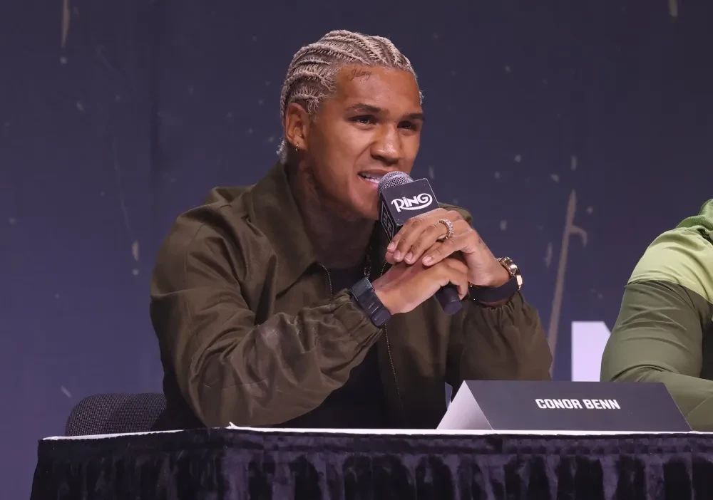 Conor Benn tại sự kiện Zuffa Boxing Media Day