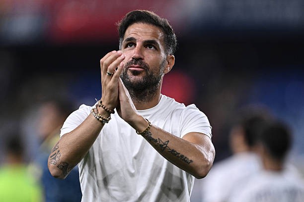 Cesc Fabregas hài lòng với các cầu thủ Como. Ảnh: Image Photo Agency/Getty Images