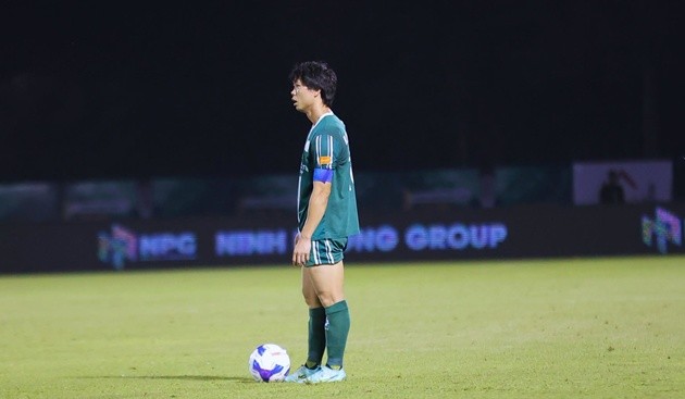 Công Phượng tái xuất V-League. (Ảnh: CLB Trường Tươi Đồng Nai)