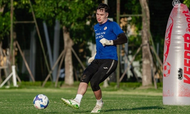 Nguyễn Filip là một trong những cầu thủ ngoại nổi bật ở V-League. (Ảnh: CAHN)