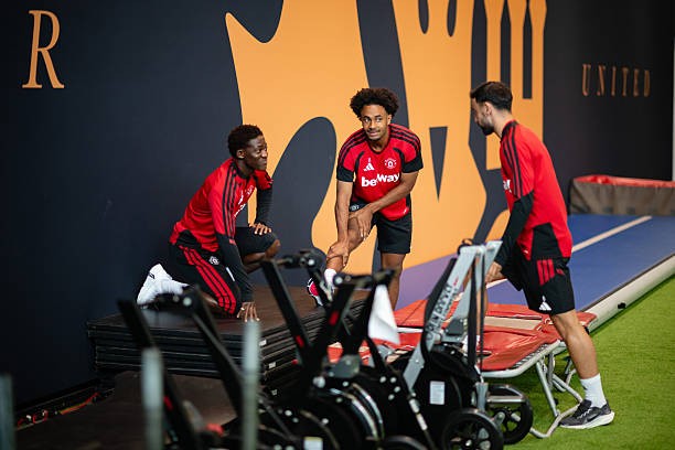 MU có lý do để đặt mục tiêu duy nhất là 3 điểm khi hành quân đến sân của Everton. Ảnh của Ash Donelon/Manchester United - Getty Images.