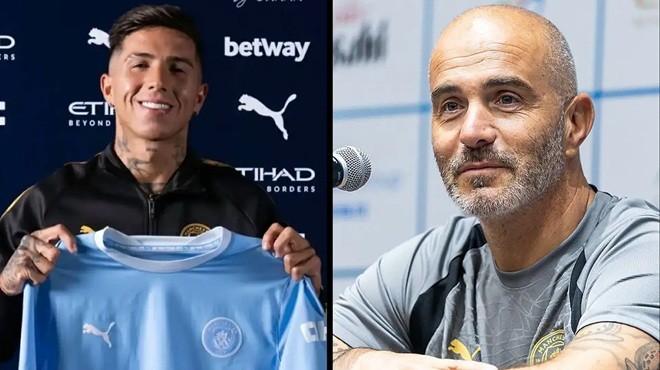 Fernandez và Maresca là người cũ của Chelsea. Ảnh: Manchester City.