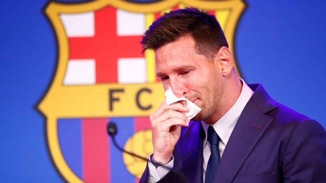 Ngày Messi chia tay Barca. Ảnh: Eric Alonso/Getty Images.