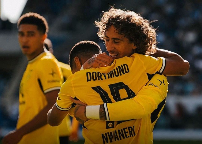  Dortmund đã có chiến thắng quả cảm trên sân khách. Ảnh: Dortmund.