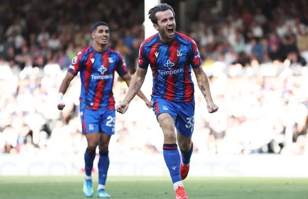 Chilwell tung nhát kiếm kết liễu Fulham. (Ảnh: Neil Johnston/Getty Images)