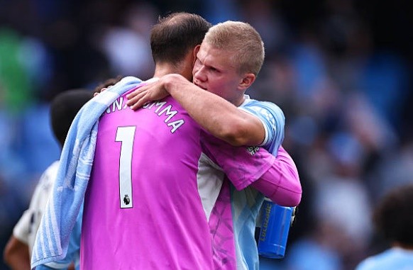 Man City giành chiến thắng tối thiểu trước Coventry. Ảnh: Robbie Jay Barratt - AMA/Getty Images.