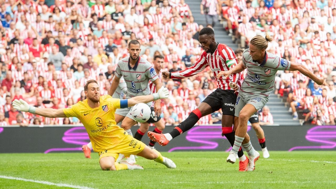 Atletico Madrid thảm bại trên sân San Mames. Ảnh: Athletic Club FC.