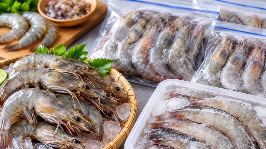 Một vài lưu ý giúp tôm cấp đông được ngon hơn