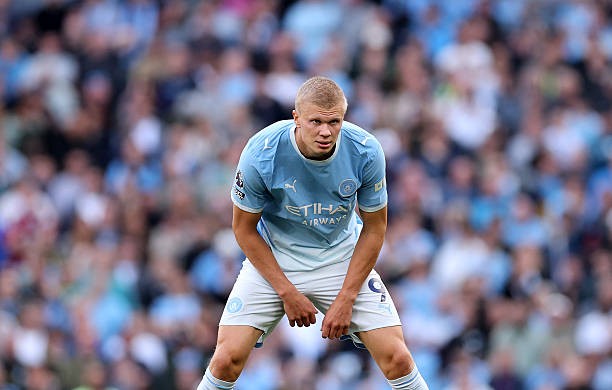 Haaland xem Man City vẫn đang trong quá trình tái thiết. Ảnh của Carl Recine/Getty Images.
