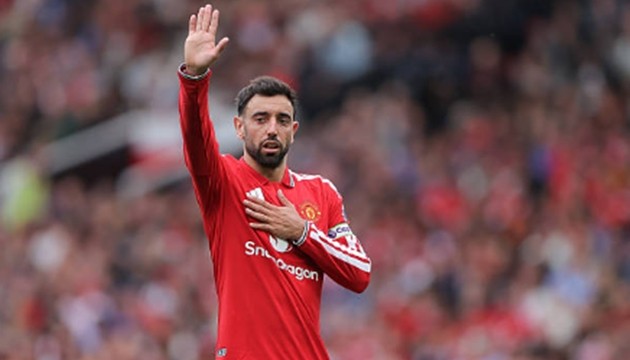 Bruno Fernandes là nhân tố không thể thay thế tại Man United lúc này. Ảnh: 