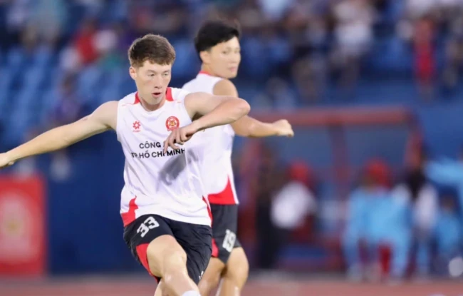 Williams Minh Hoàng hứa hẹn là làn gió mới cho tuyển Việt Nam. Ảnh: Fanpage CLB CA TP.HCM.