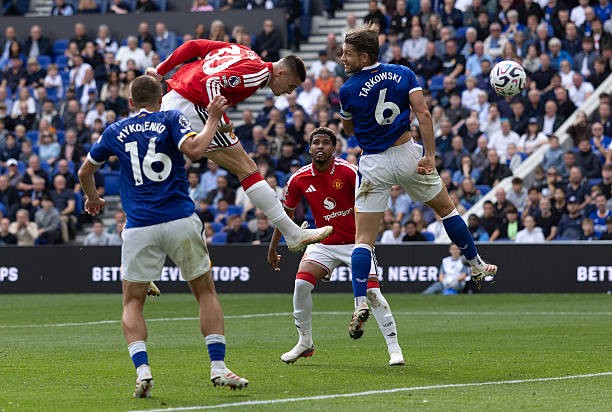 Everton và Man Utd chia điểm tại Merseyside. Ảnh: Joe Prior/Visionhaus via Getty Images.