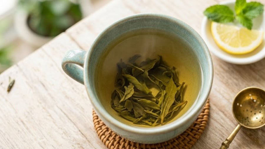 Trà xanh chứa nhiều chất oxy hóa có lợi cho sức khỏe.