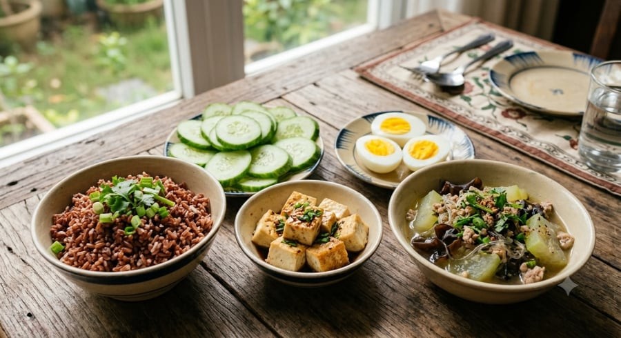 5 thực phẩm quen thuộc có thể góp phần giúp kiểm soát khẩu phần và cảm giác no nếu được sử dụng hợp lý.
